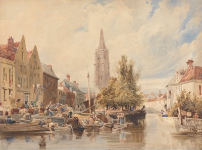 Church of Notre Dame, Bruges by Samuel Austin