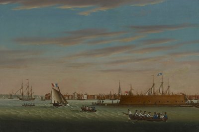 View of Charleston from the Harbor by Samuel Barnard