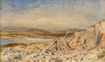 A Quarry by Samuel Bough