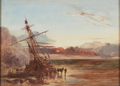 Unloading the Wreck by Samuel Bough