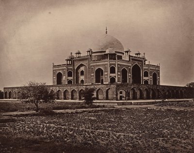 Tomb of the Emperor Humayun by Samuel Bourne