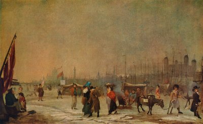Frost on the Thames, 1788-1789 by Samuel Collings