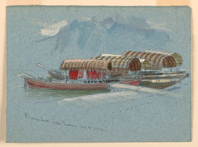 Pleasure Boats, Lake Lucerne by Samuel Colman