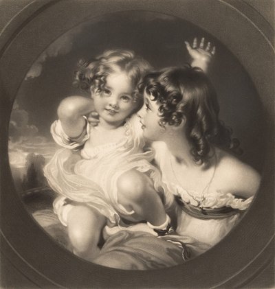 The Calmady Children by Samuel Cousins