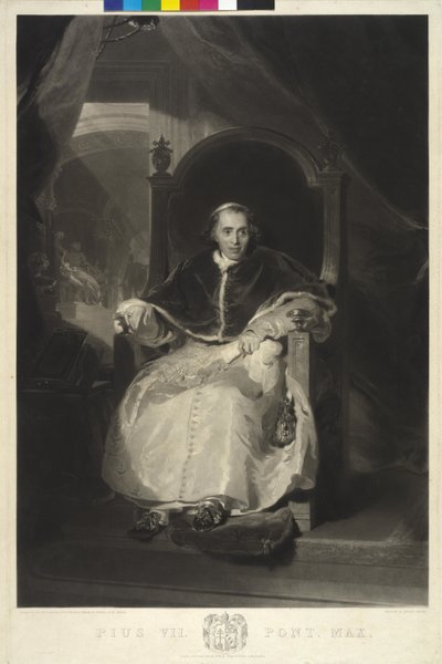Pope Pius VII by Samuel Cousins