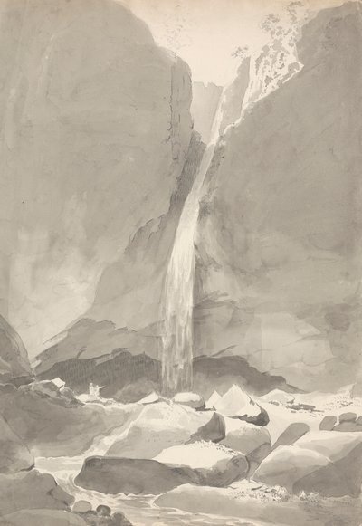 A Waterfall by Samuel Davis