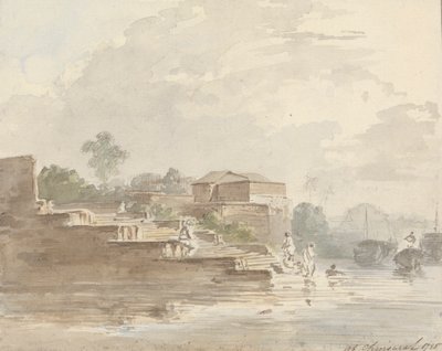 At Chinsurah [Chinsura] by Samuel Davis