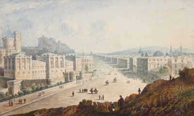 View of Edinburgh by Samuel Dukinfield Swarbreck