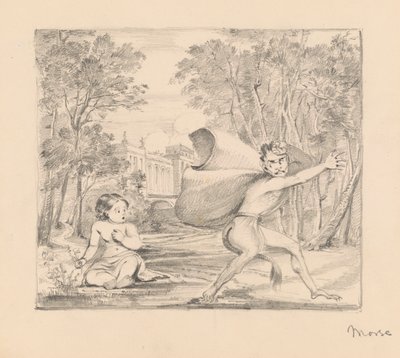 Scene from Scott by Samuel Finley Breese Morse