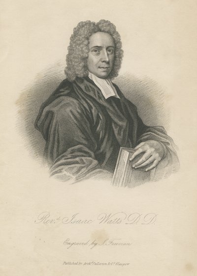 Rev Isaac Watts by Samuel Freeman