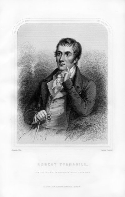 Robert Tannahill, Scottish Poet by Samuel Freeman