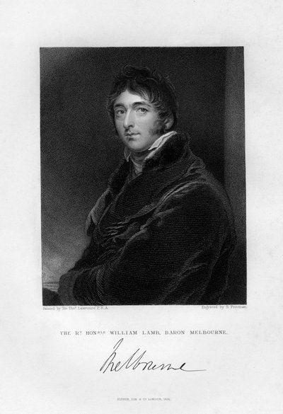 William Lamb, 2nd Viscount Melbourne, 1836 by Samuel Freeman