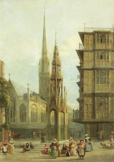 Bristol High Cross by Samuel Griffiths Tovey