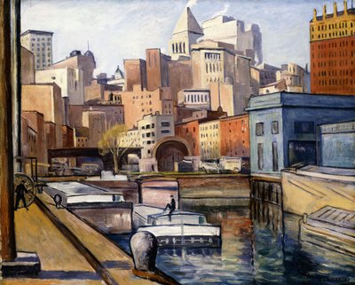 Downtown by Samuel Halpert