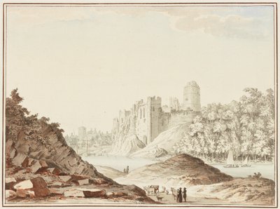 Pembroke Castle by Samuel Hieronymous Grimm