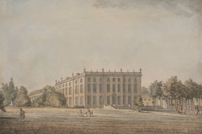 View of Wingerworth Hall, Derbyshire by Samuel Hieronymus Grimm