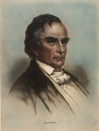 Daniel Webster by Samuel Hollyer