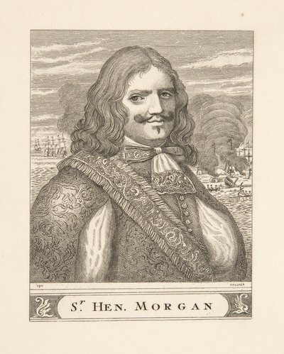 Sir Henry Morgan, pub. 1911 by Samuel Hollyer
