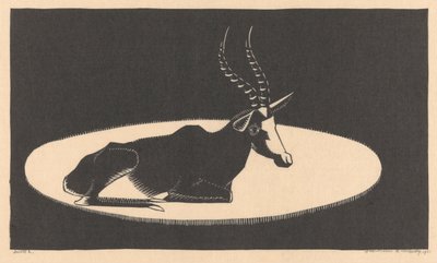 Blesbok by Samuel Jessurun de Mesquita