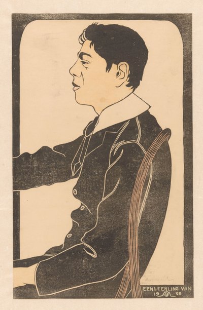 A Student from 1908 by Samuel Jessurun de Mesquita