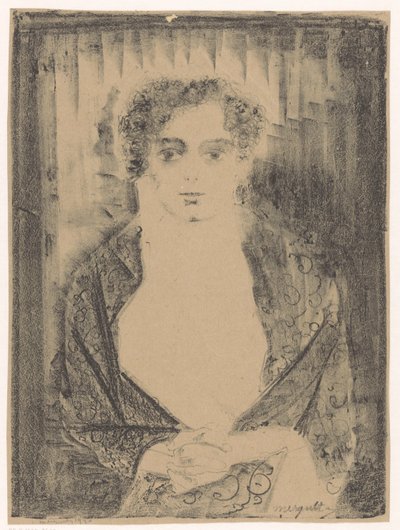 Girl with Shawl by Samuel Jessurun de Mesquita