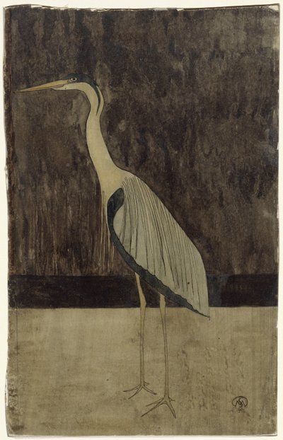 Heron by Samuel Jessurun de Mesquita