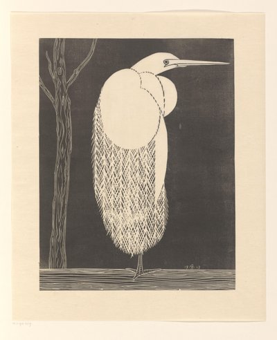 Great Egret by Samuel Jessurun de Mesquita