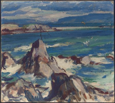 Rocks and Sea, Iona by Samuel John Peploe