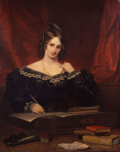 Mary Shelley by Samuel John Stump