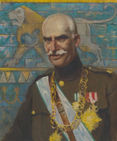 Reza Shah Pahlavi by Samuel Johnson Woolf