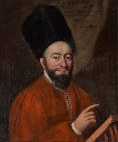 Rabbi Raphael Haijm Isaac Karigal (1733) by Samuel King