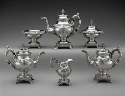 Tea and Coffee Service by Samuel Kirk