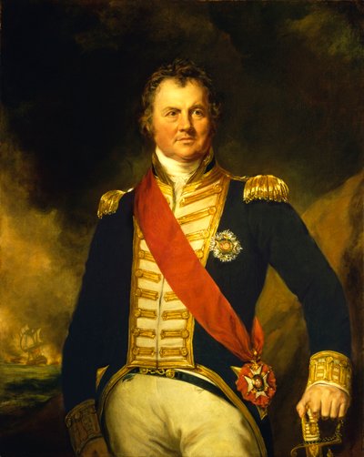 Admiral Sir Edward Thornborough (1754-1834) by Samuel Lane