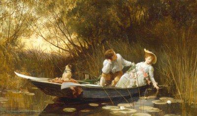 Simpletons, the Sweet River by Samuel Luke Fildes