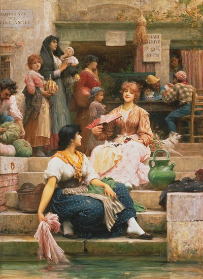 Venetians by Samuel Luke Fildes