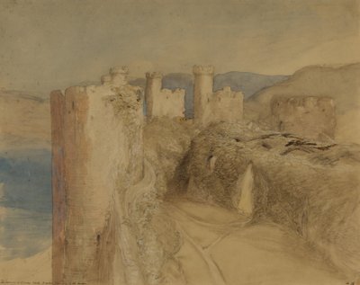 Conway Castle by Samuel Palmer