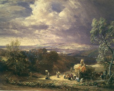 Harvesting by Samuel Palmer