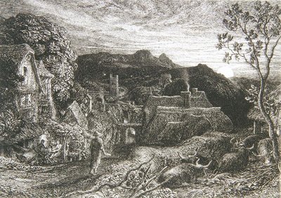 The Bellman by Samuel Palmer