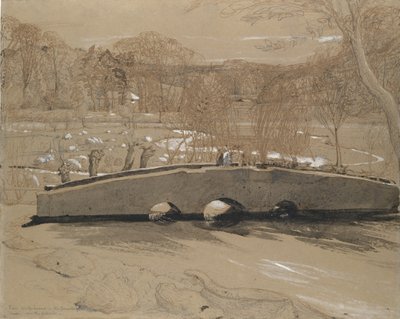 The Bridge at Shoreham by Samuel Palmer