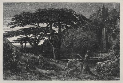 The Cypress Grove by Samuel Palmer