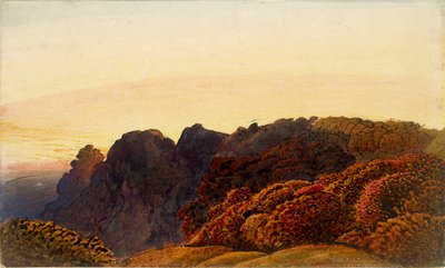 Yellow Twilight by Samuel Palmer