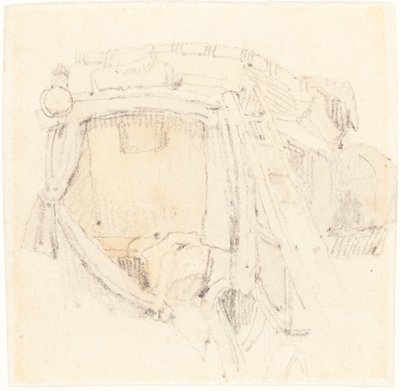 A Carriage by Samuel Prout