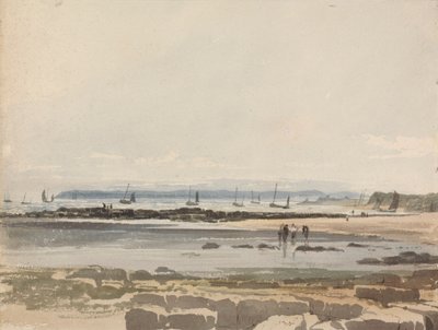 Beach Scene by Samuel Prout
