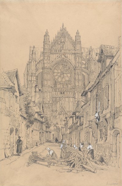 Beauvais Cathedral by Samuel Prout