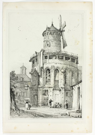On the Walls, Cologne by Samuel Prout