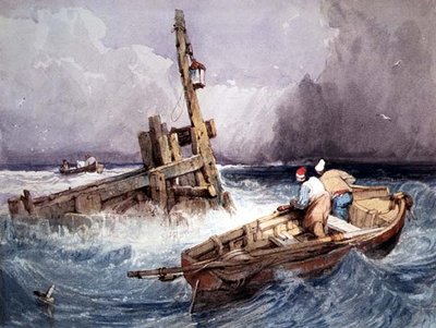 Shipwrecked by Samuel Prout