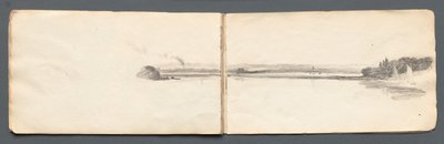 Sketchbook: "Landscape with Sailboats" by Samuel Prout