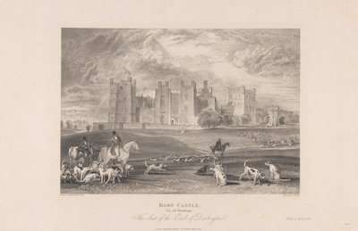 Raby Castle, County of Durham by Samuel Rawle