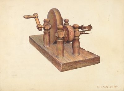 Apple Peeler by Samuel W. Ford