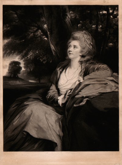 Mary Countess Harcourt by Samuel William Reynolds